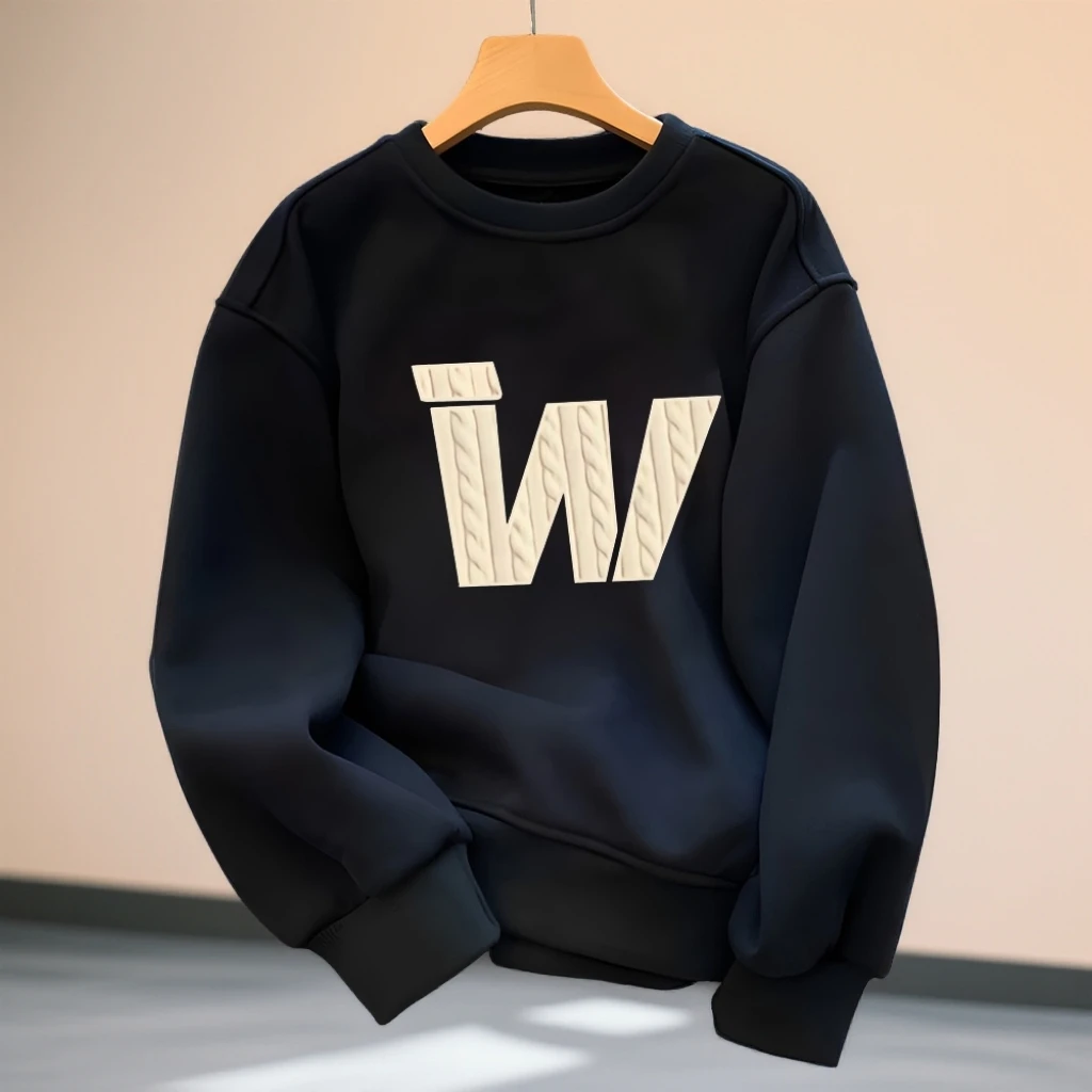 男款爆款2025新款秋冬卫衣轻奢痞帅男装保暖加绒长袖衣服情侣款