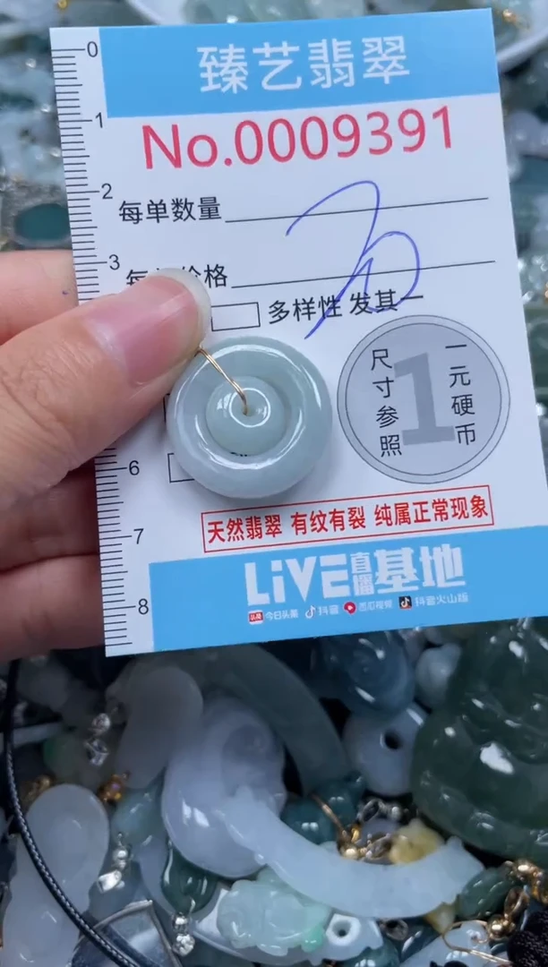 颈饰未镶嵌翡翠9503