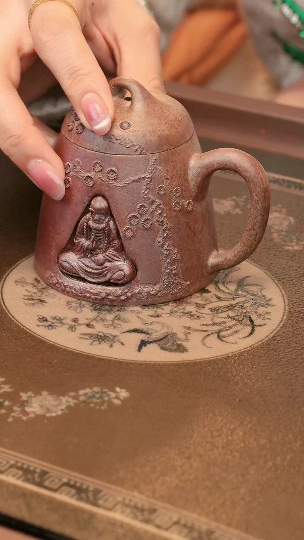 【闪购商品】紫砂茶叶盒喀左紫砂原矿手工制作