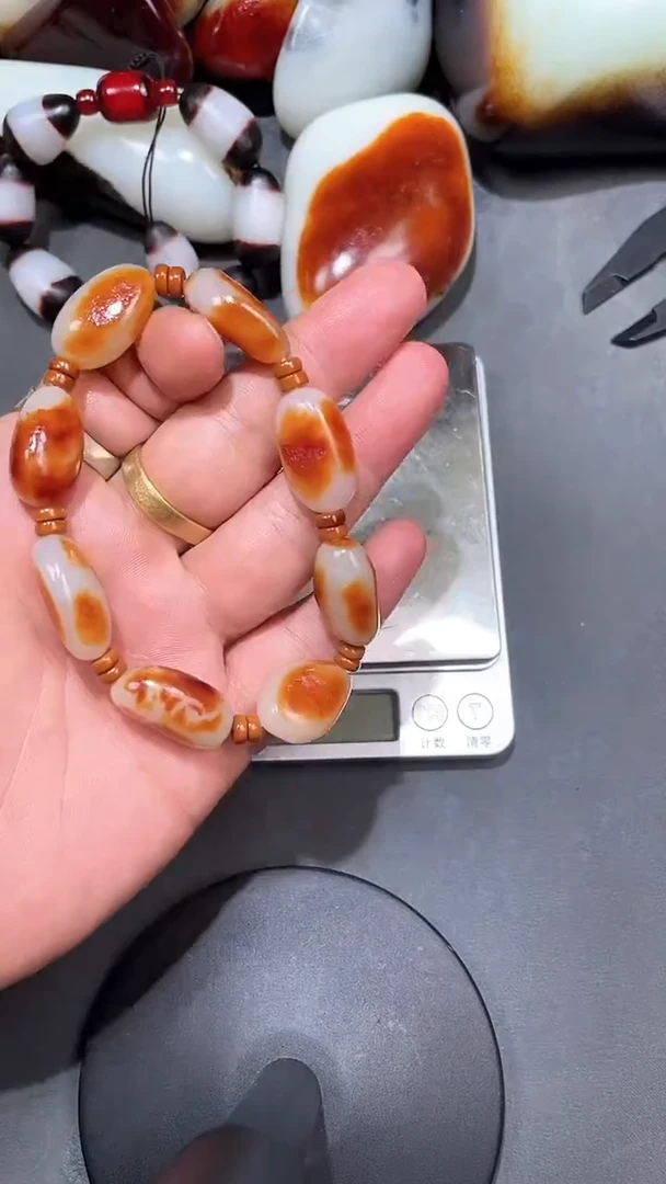 【闪购商品】和田玉手串未镶嵌YL-LL-2.5-23多样性发货