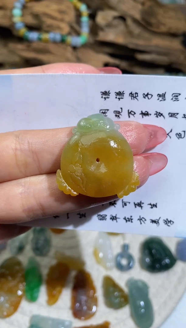 定制翡翠未镶嵌  天然A货翡翠毛货定制~不退不换