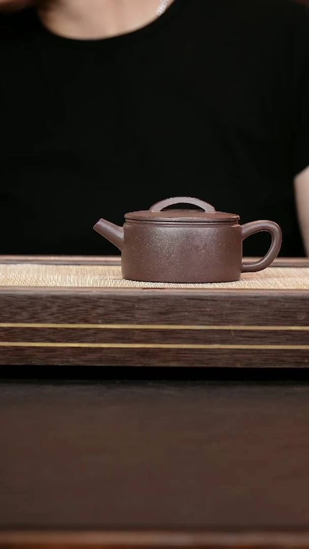 茶壶紫砂四号井底槽清  汉瓦壶  张杰