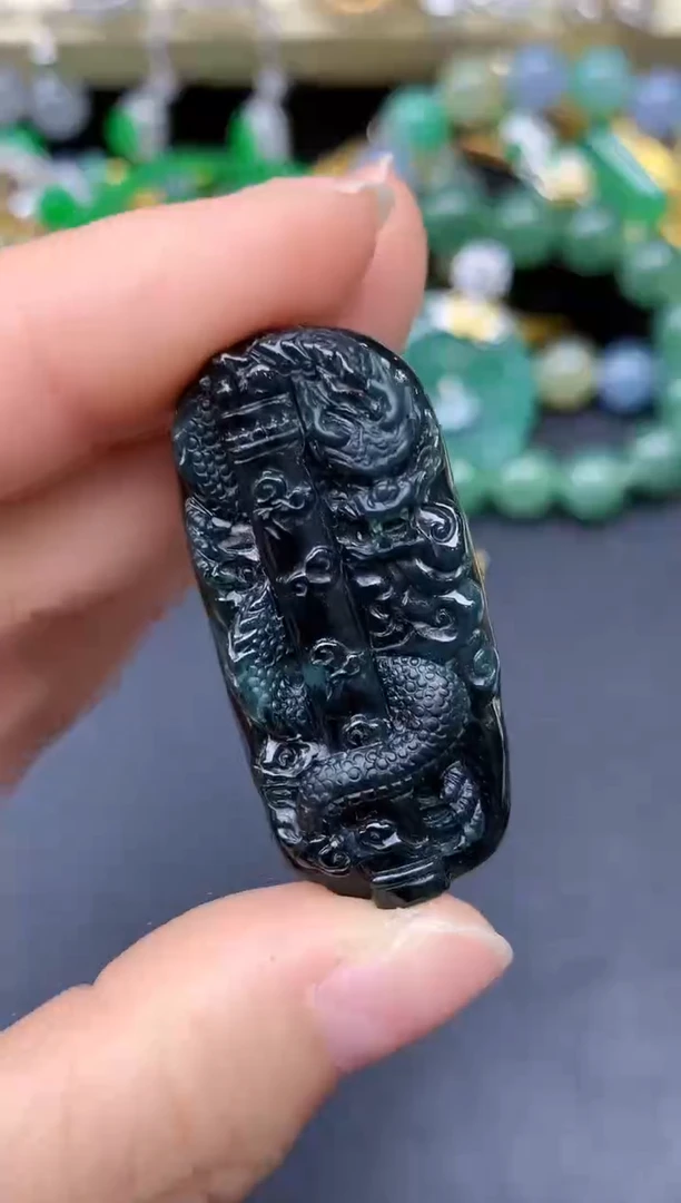 颈饰未镶嵌翡翠192-雪姐翡翠天天见