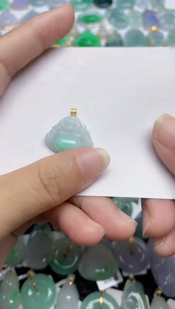 翡翠未镶嵌颈饰天然翡翠A货