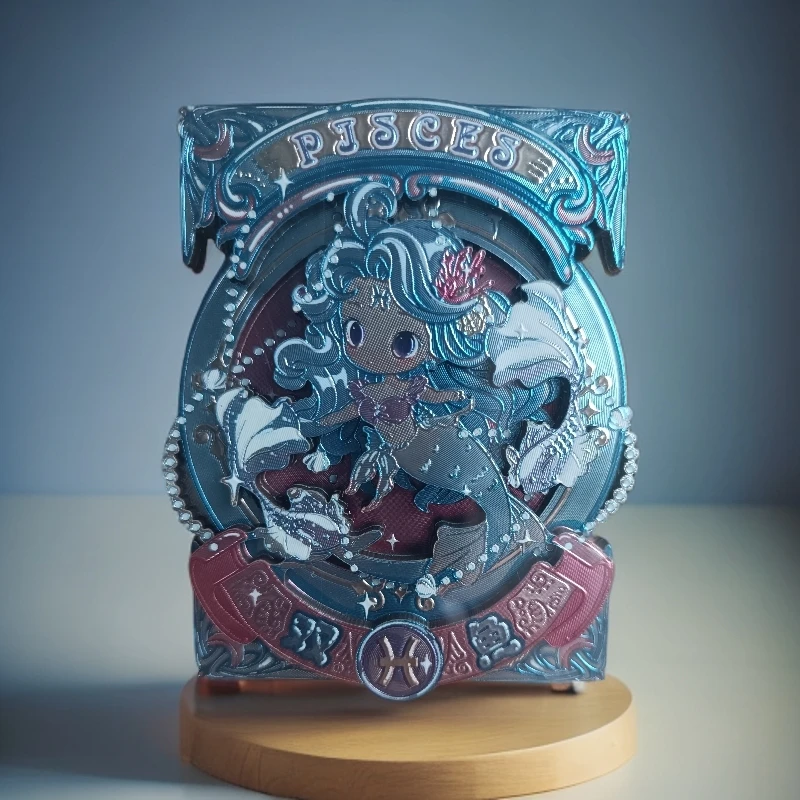 【星座】银箔款磁吸冰箱贴