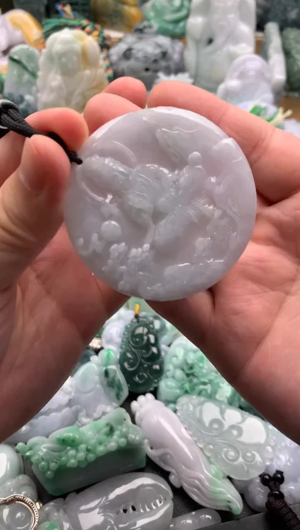 吊坠(不含链)未镶嵌翡翠1