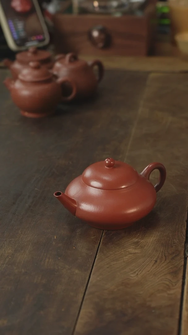 茶壶紫砂朱泥君德