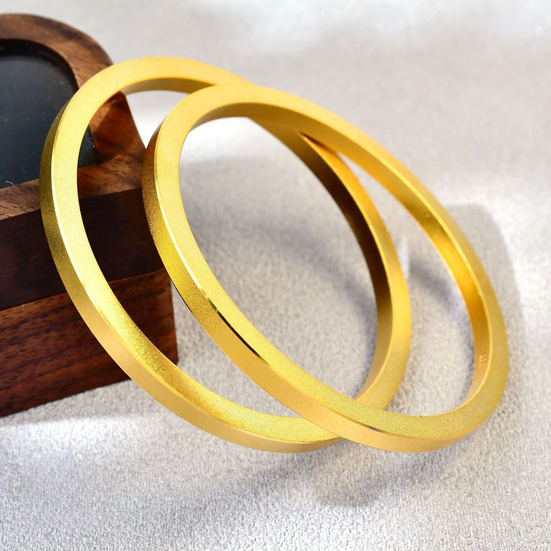 合金手镯 【矿金古法手工制作】四方手镯新中式国风实心女款