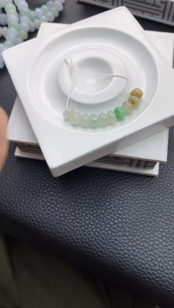 翡翠散珠16天然A货翡翠散珠