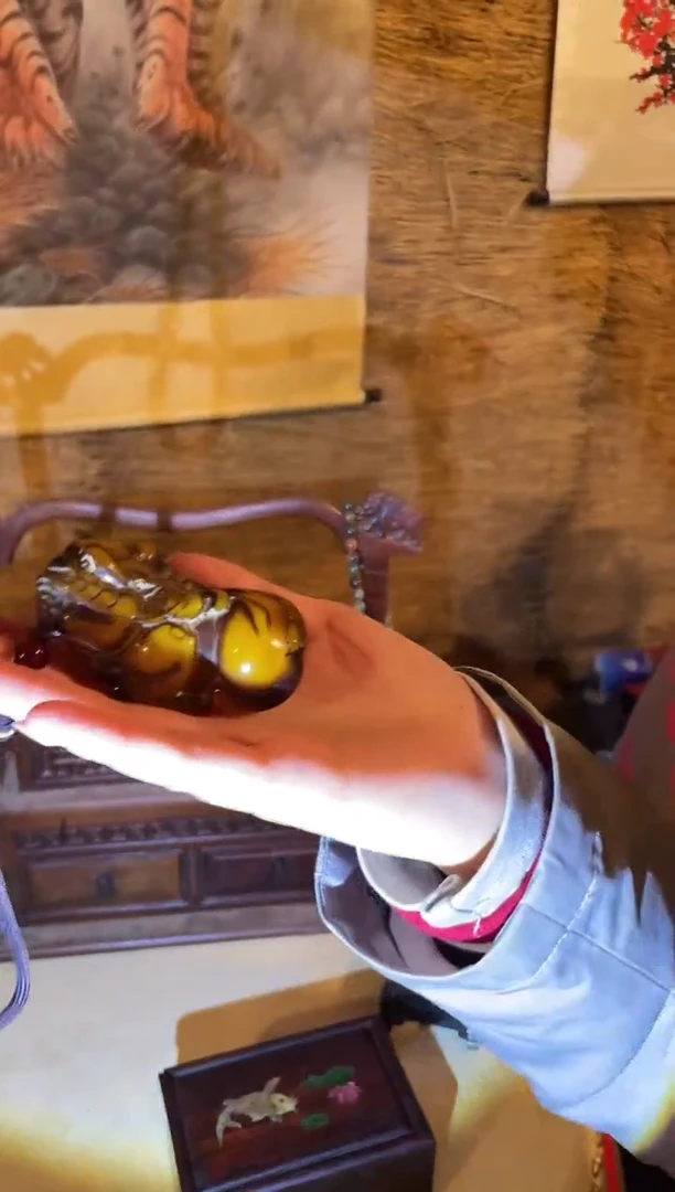 【闪购商品】蜜蜡颈饰未镶嵌老蜜貔貅