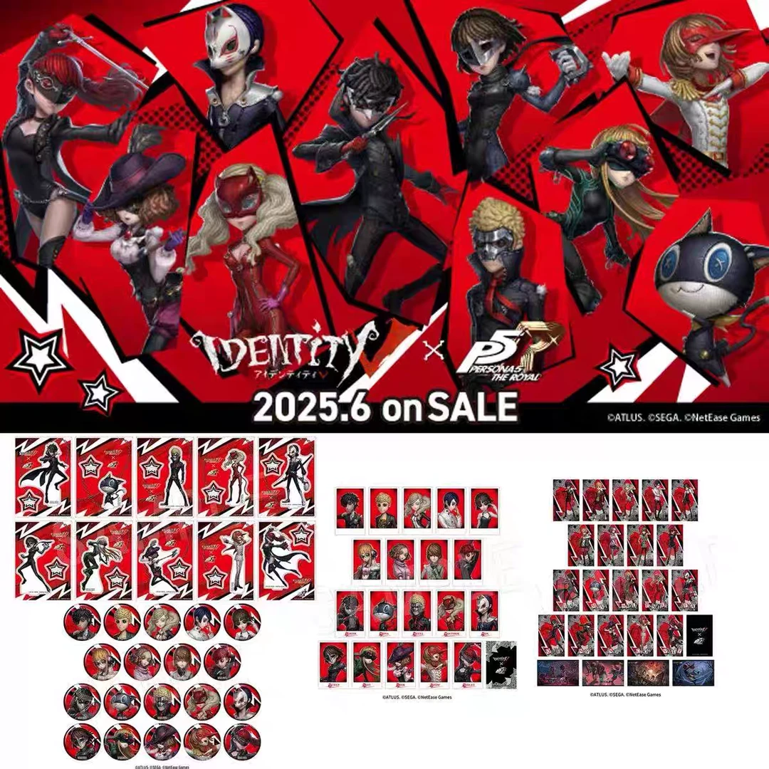 [代拆]第五人格女神异闻录5联动吧唧相卡拍立得