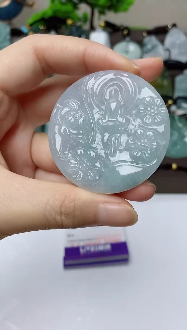 翡翠未镶嵌颈饰