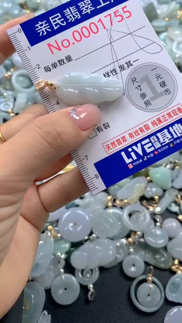 颈饰未镶嵌翡翠1755
