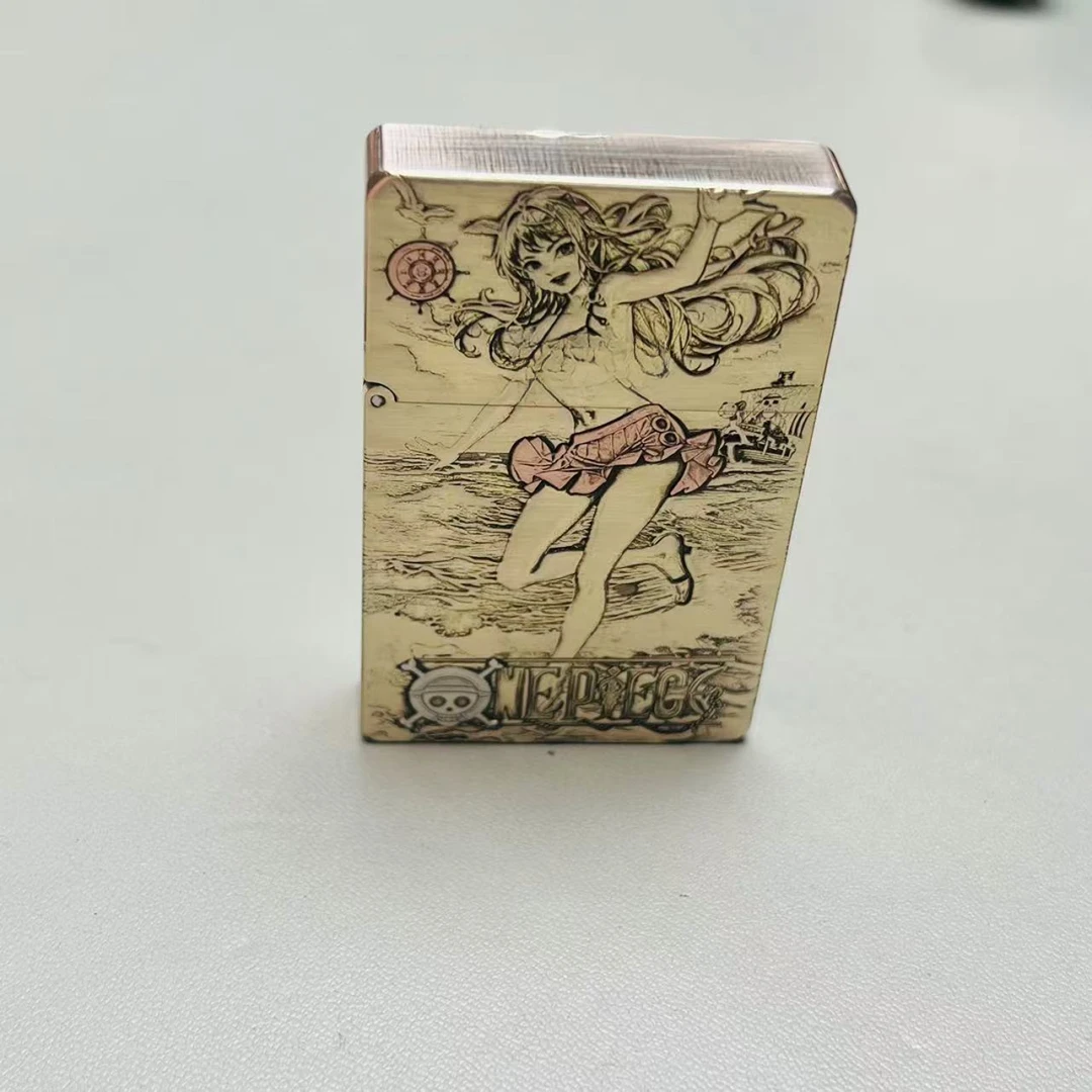 帕伽尼黄铜娜美紫铜镶嵌3500打火机