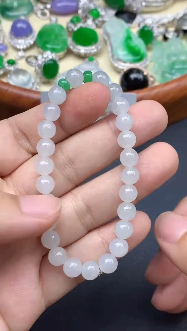 未镶嵌手链翡翠21-中国好珍宝