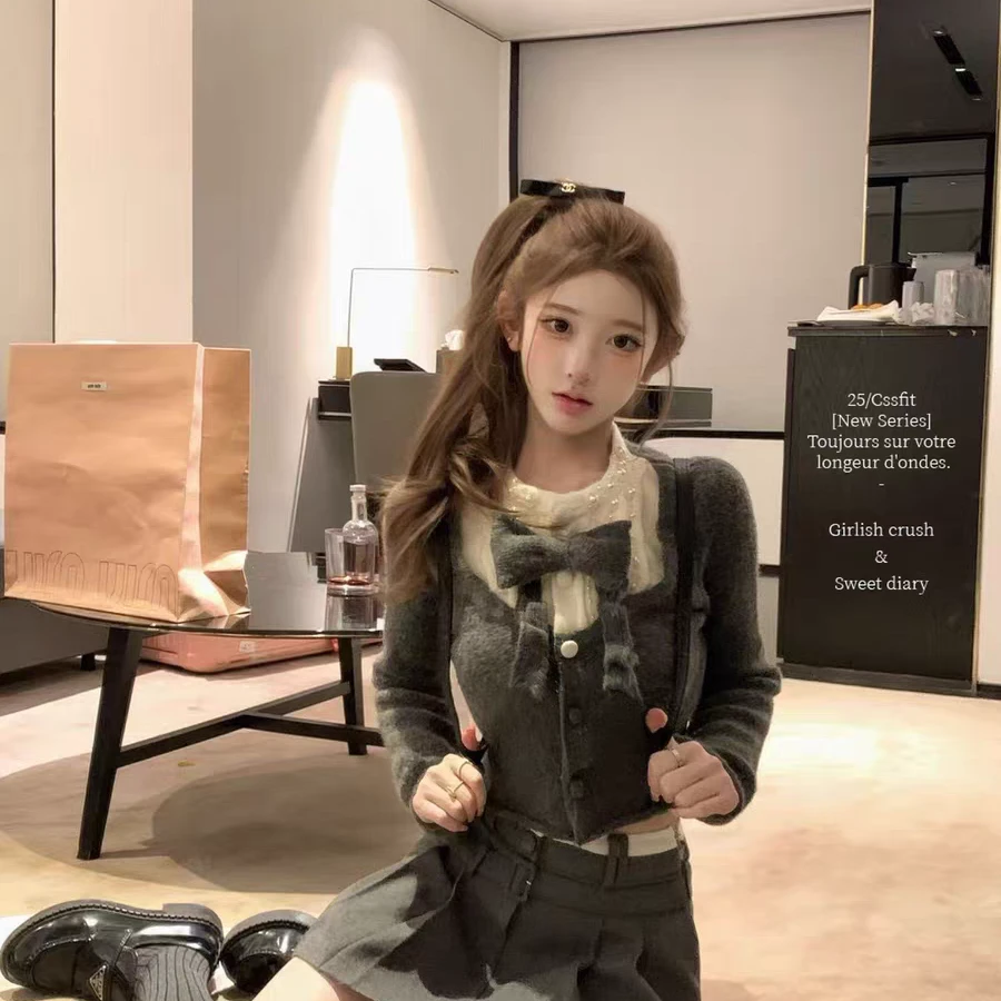 温柔甜美外穿上衣性感辣妹半身裙气质显瘦洋气休闲百搭时尚套装女