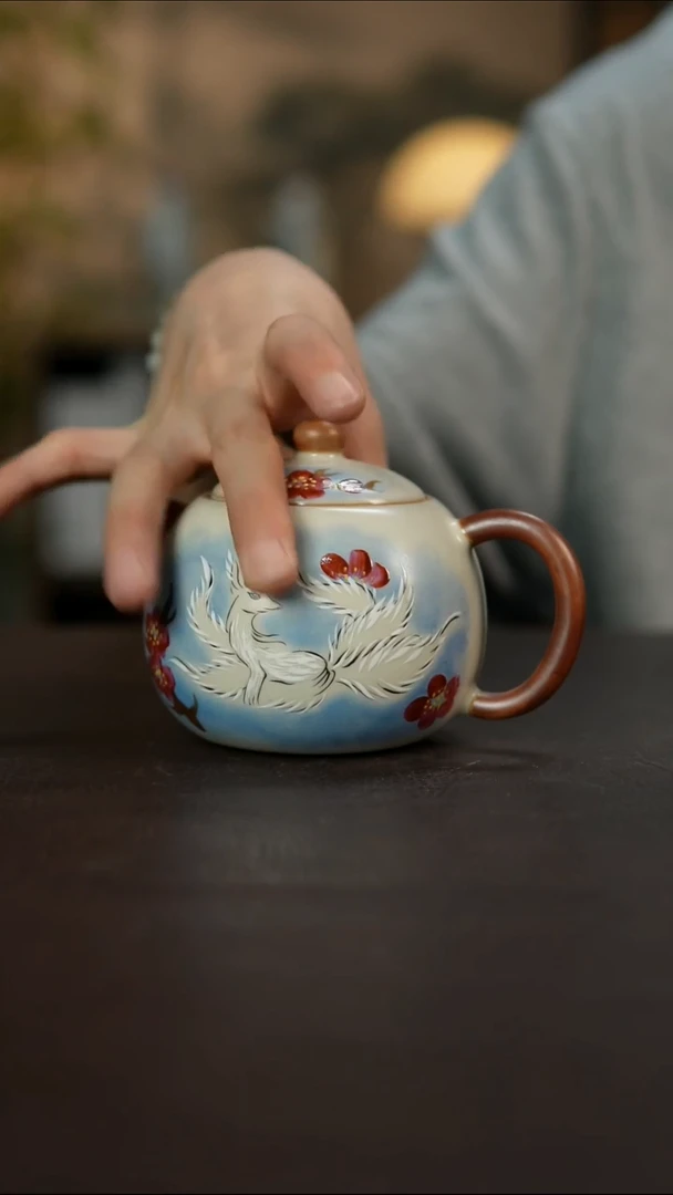 杯景德镇陶瓷杯碗柴烧多人