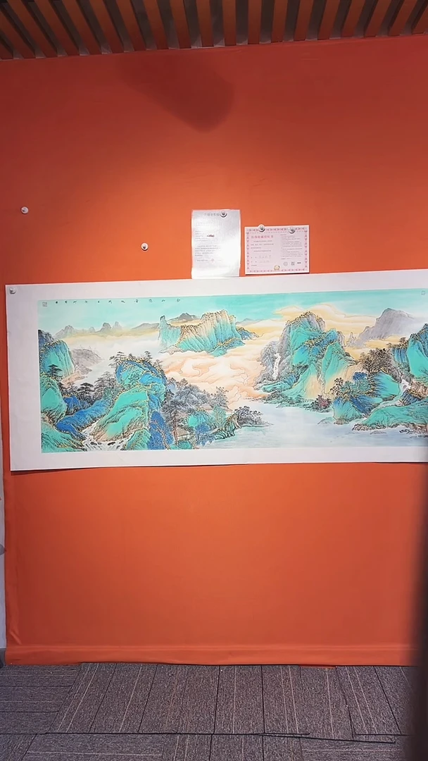 国画12平方尺绘画手绘
