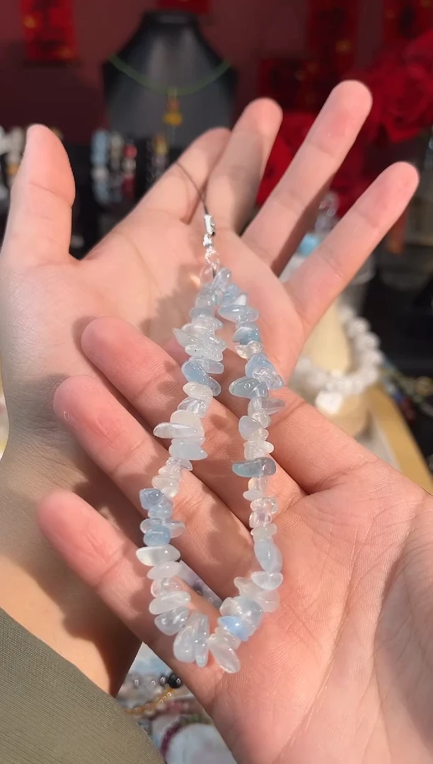 【闪购商品】海蓝宝石手绳未镶嵌F92多样性发货一件