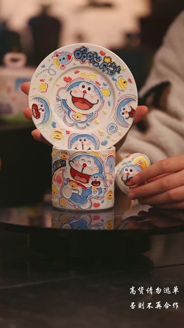 陶瓷景德镇可爱设计师款陶瓷
