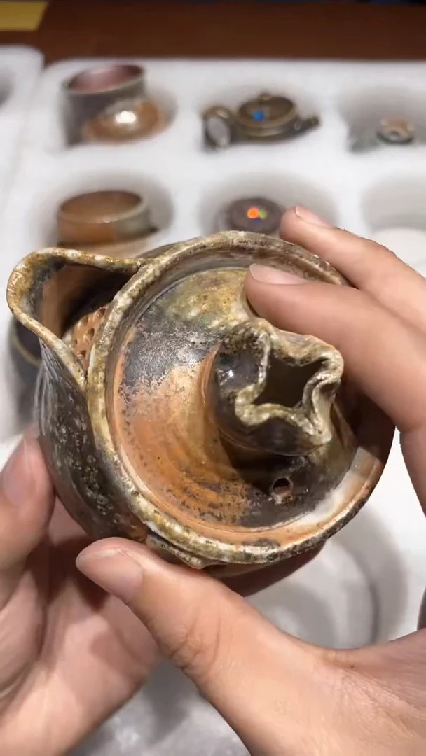 奢瓷/瑞寅柴烧茶器（宝瓶）420