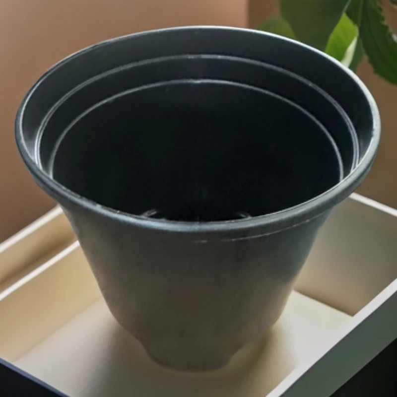 【3L黑加仑盆】树脂控根加仑花盆加厚适合阳台种植月季百合等绿植