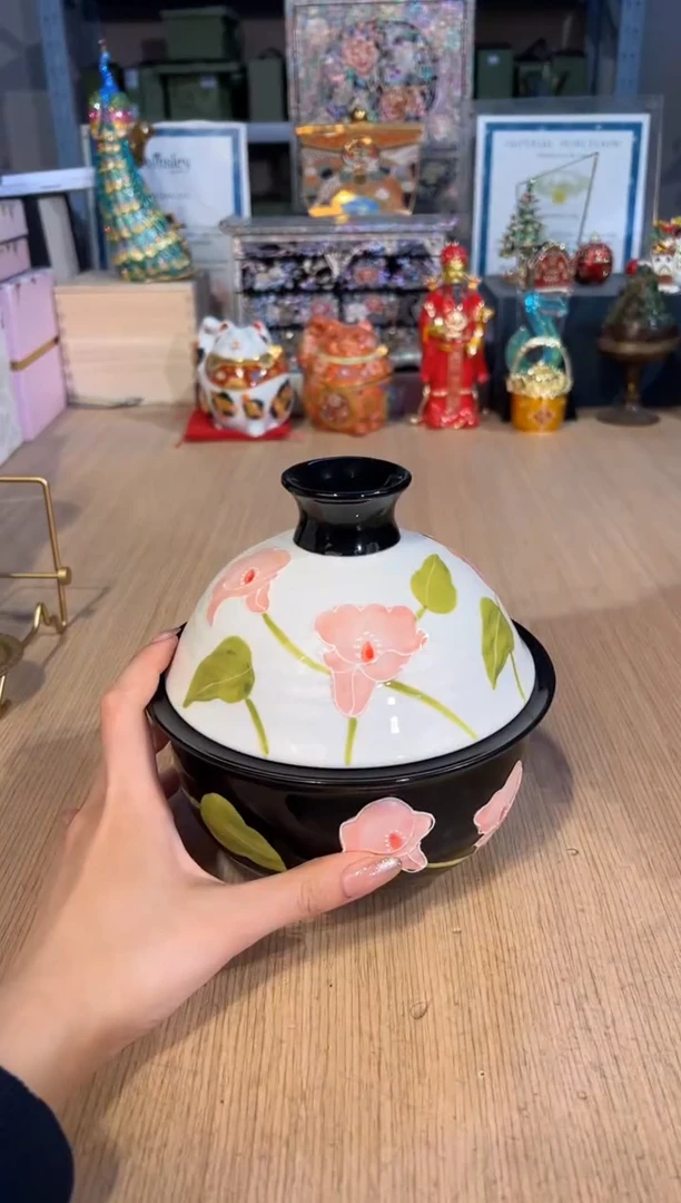 【闪购商品】杯159马蹄莲带盖面碗