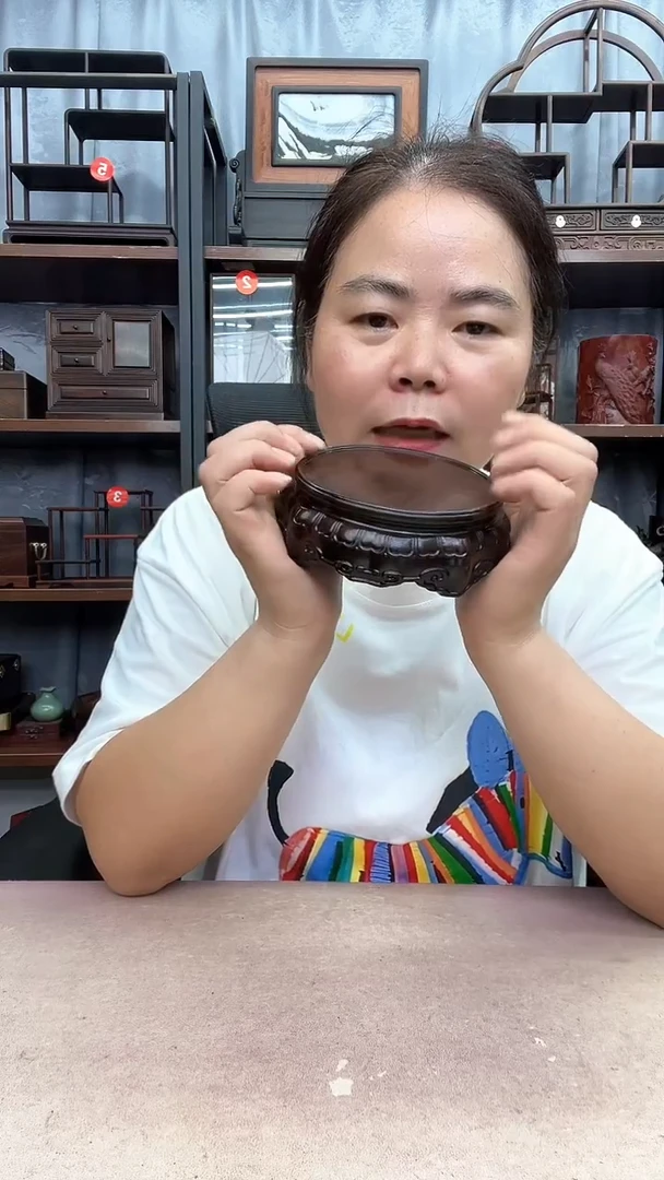 鸡翅木类端景台整2