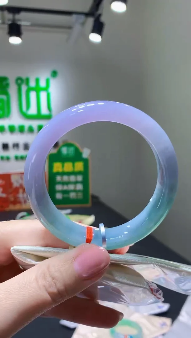 未镶嵌手镯翡翠K50天然A货缅甸翡翠61