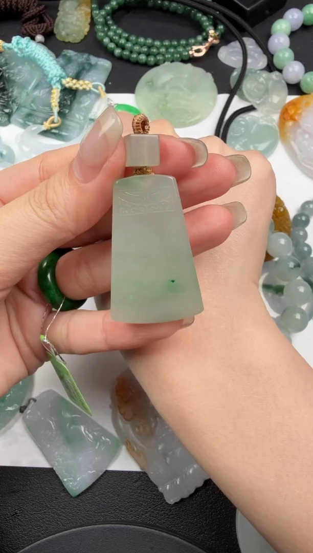 吊坠(不含链)未镶嵌翡翠-254翡翠饰品