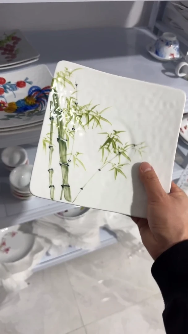 其他景德镇高温瓷（瓦片盘）