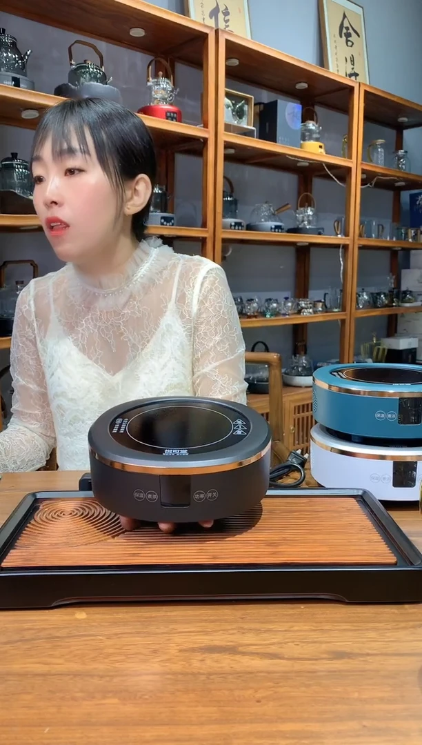 水晶玻璃无盖款悦可堂黑