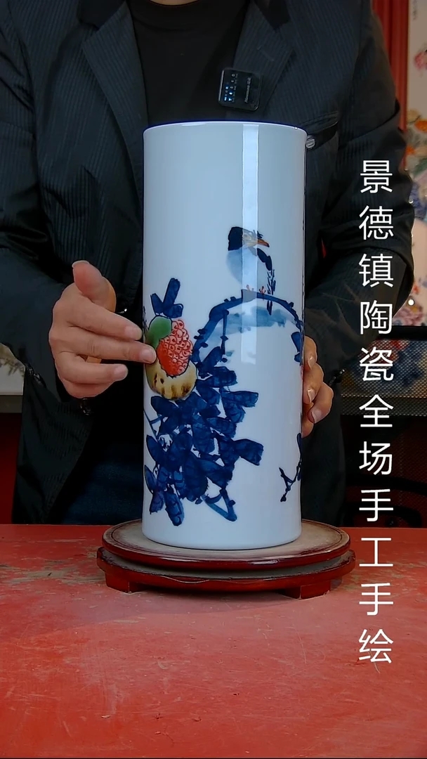 摆件景德镇陶瓷 全场手工手绘