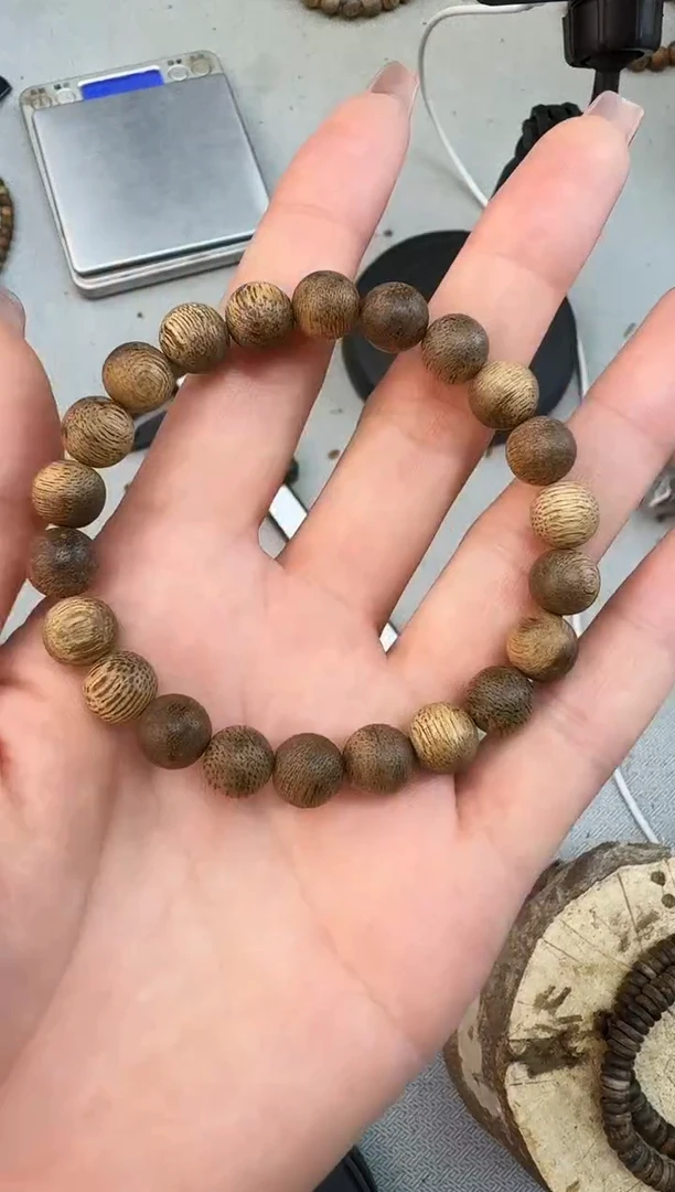 手串沉香0906菩萨棋野料圆珠单圈多样性发一