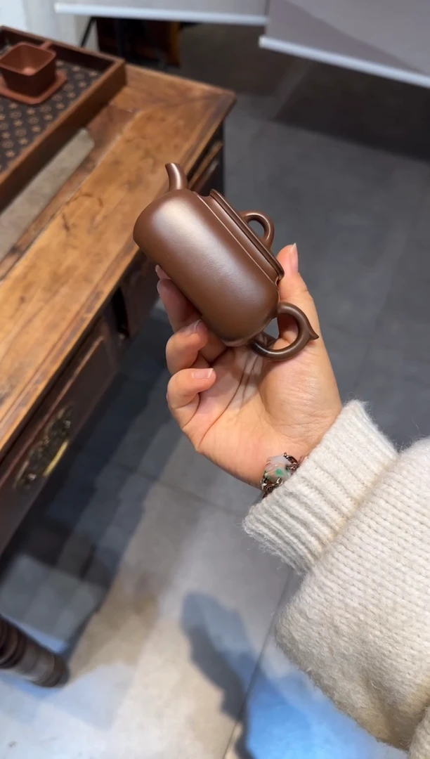 茶壶紫砂如****)长四方 紫砂壶