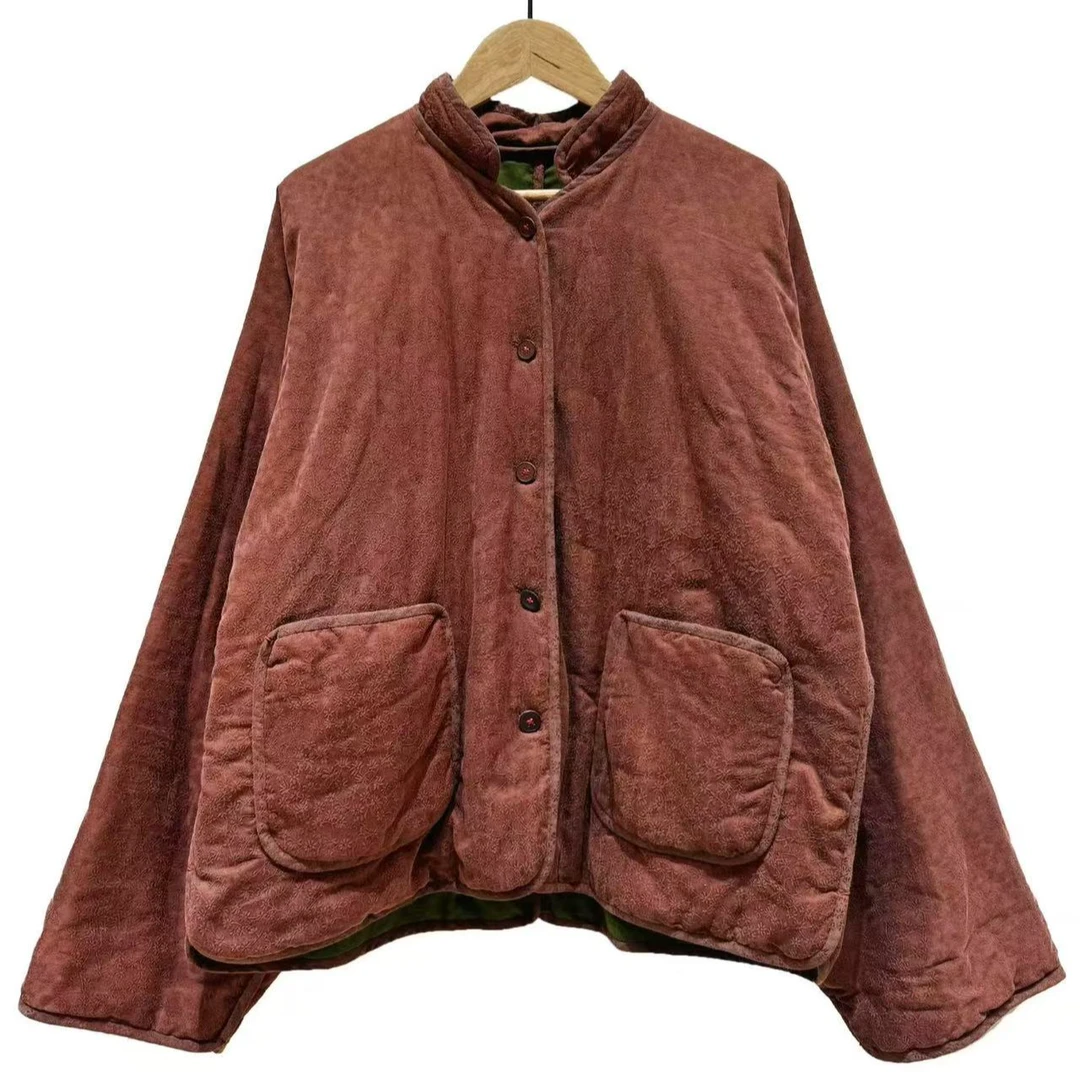 深深一刻左岸迷香休闲宽松舒适短外套秋冬冬季Z25FW8001