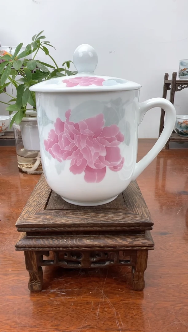 【闪购商品】1醴陵釉下彩高温手绘瓷器 微瑕