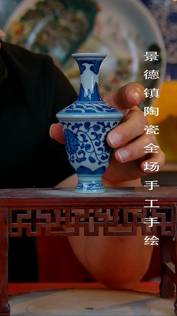 摆件景德镇陶瓷 全场手工手绘