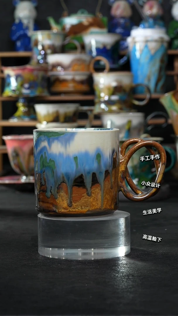 设计师款景德镇森涩手创陶瓷（食品级）004