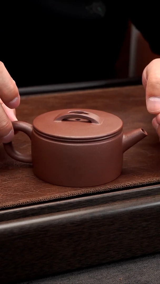 【闪购商品】全手工 汉瓦壶 原矿底槽清 160cc