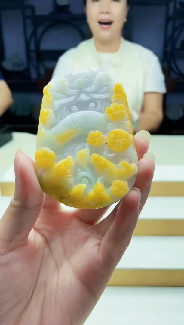 未镶嵌定制翡翠毛货08230076