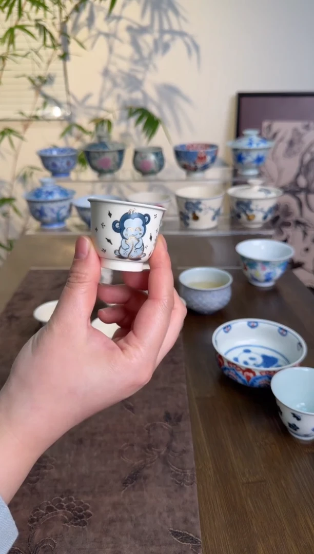 【闪购商品】景德镇手绘茶杯茶杯