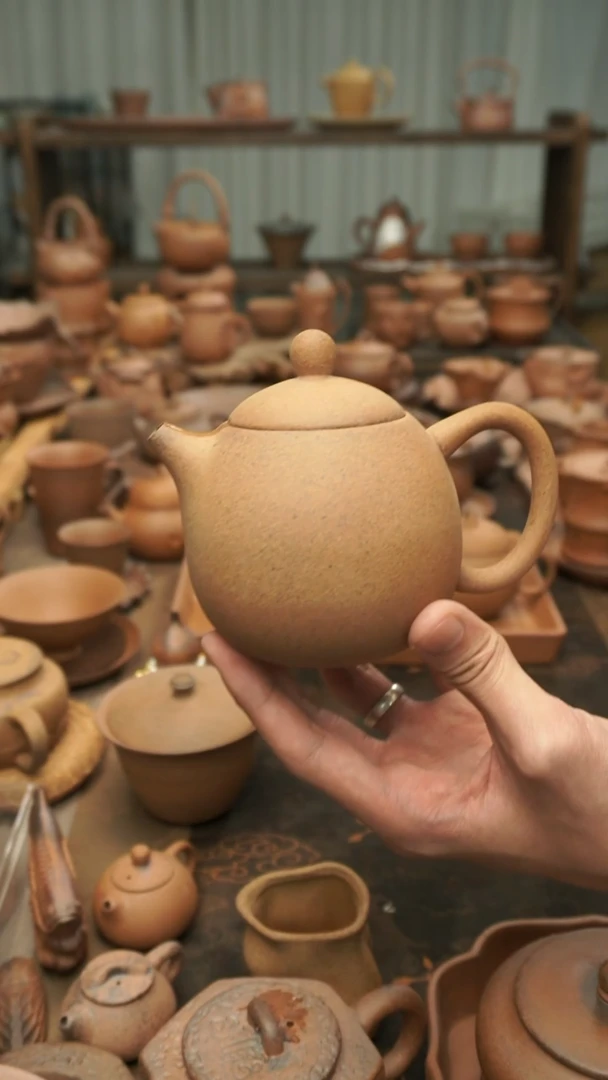 老岩泥原矿老岩泥  龙蛋壶225ml