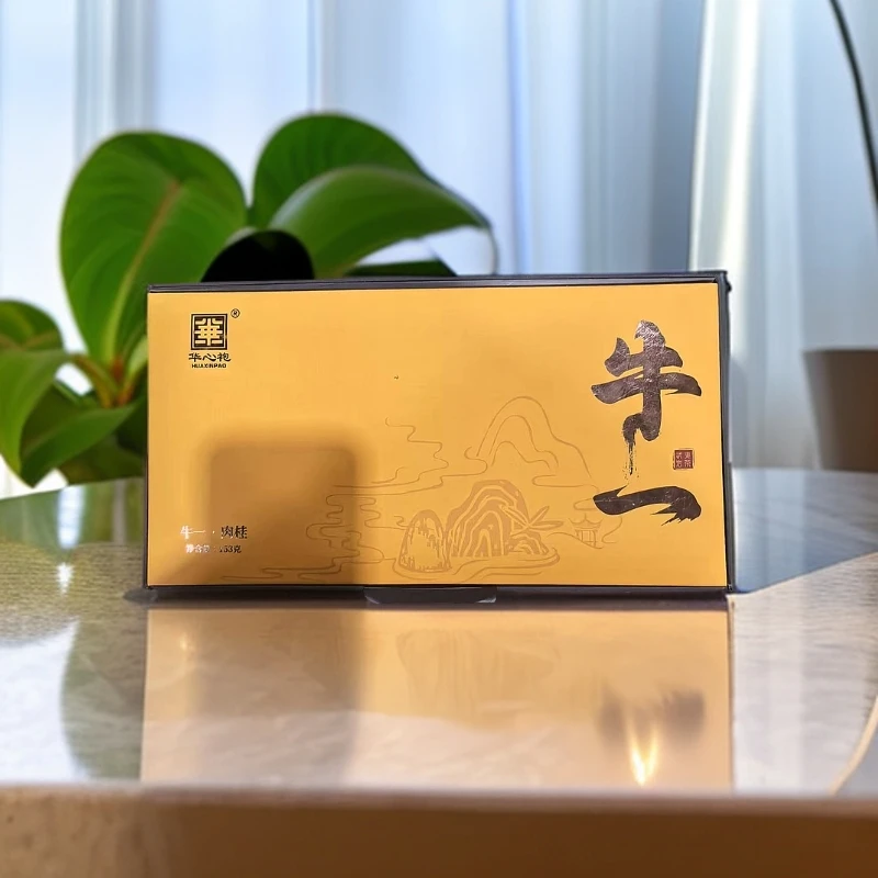 华心袍 牛一 肉桂 一盒153克 （8.5克x18泡）武夷岩茶