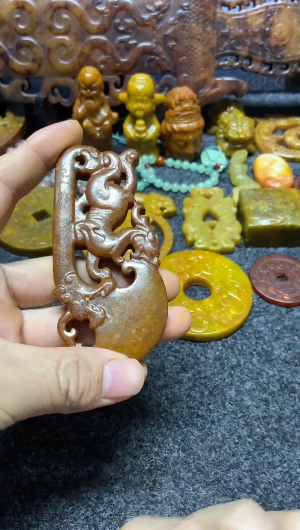 未镶嵌蛇纹石玉吊坠(不含链)直播间专用链接