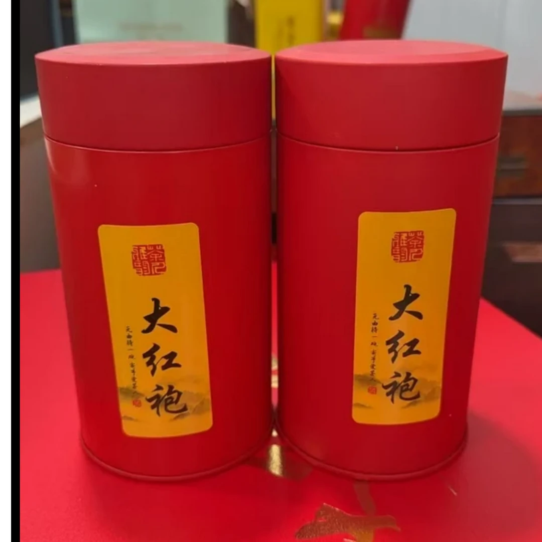 茶礼专属大红袍大红罐50g礼罐装拍一发二