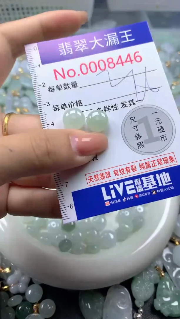 颈饰未镶嵌翡翠8446