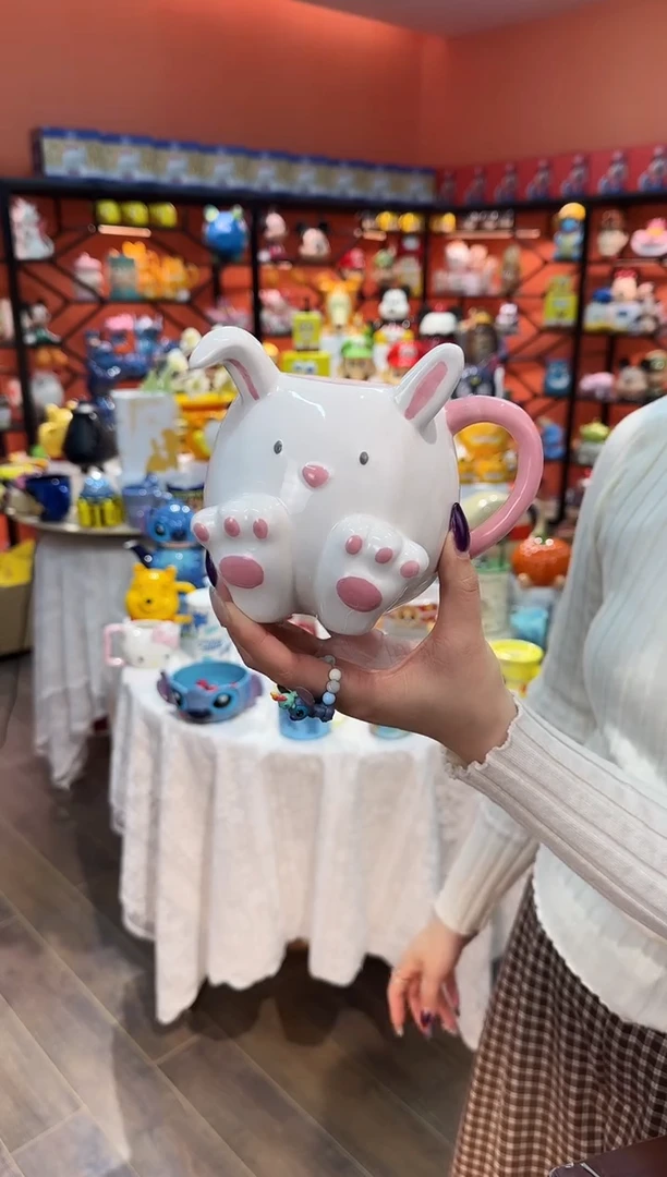 瓷片@@可爱手工制作杯杯