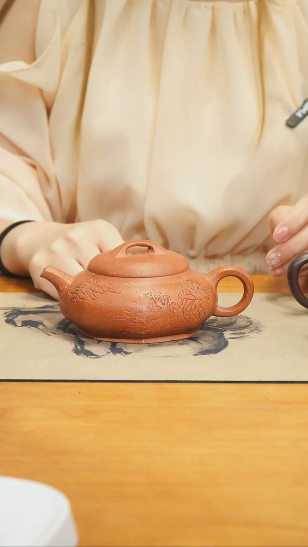 茶壶红泥宜兴紫砂壶