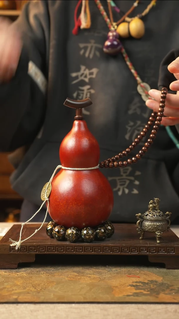 268大漆一物一拍记葫堂出品【不带手串】